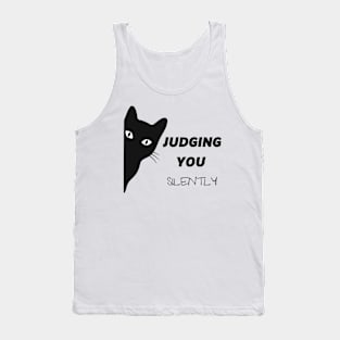 Judging You Silently Tank Top